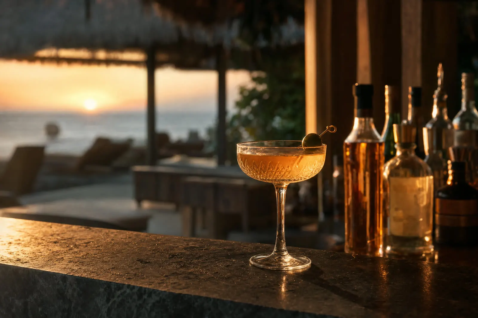 The sunset bar