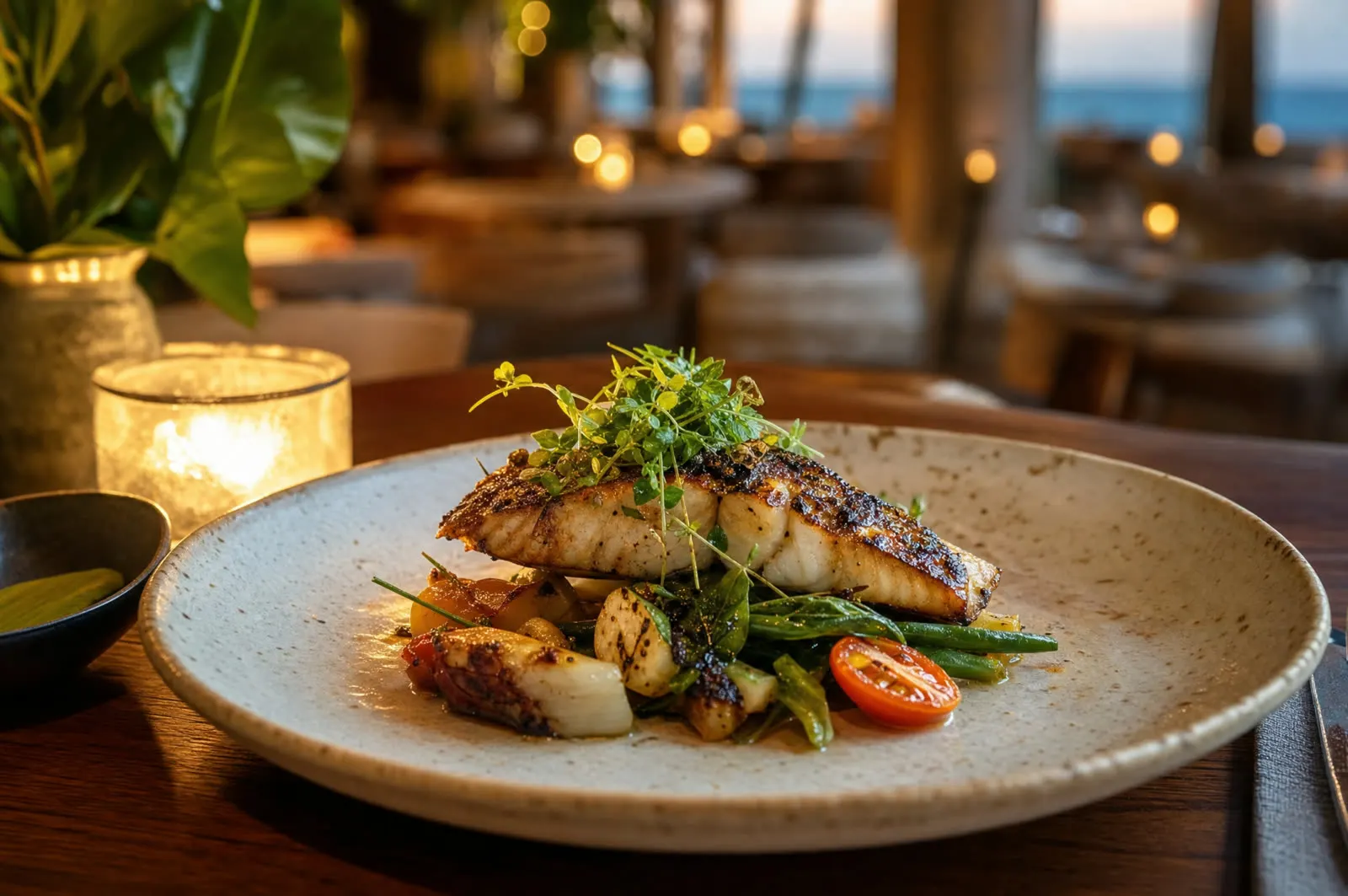 The beach grill
